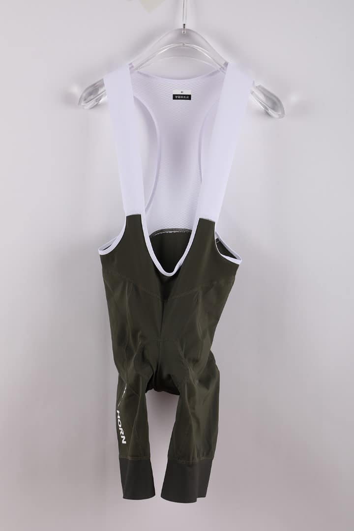 X vent bib shorts green pron front